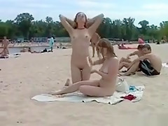 Legal Age Teenager Cuties Getting A Tan