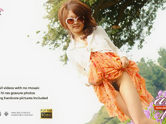 Cute Aya Gives A Sexy Blow Job On The Field - AviDolz