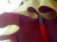 Golden-Haired In Yellow Costume