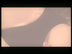 Playing with her unshaved vagina on hidden web camera