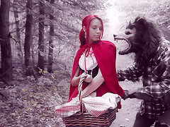 Brind Love & Weenie Pickaxe in Halloween - Lil Red Riding Whore - AcesOfPorn