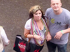 Mardi Gras Sweethearts on Bourbon Street - SpringbreakLife