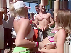 Hot Honeys Have Joy At A Party