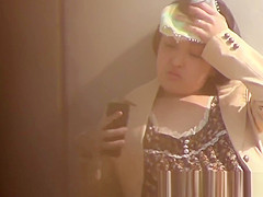 Japanese babes taped during the time that getting overly comfortable