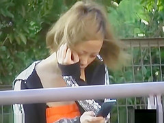 Tback pants stuck into their hot booties