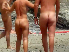 Close-Up STRIPPED Beach Hotties Voyeur Amateurs Movie Scene