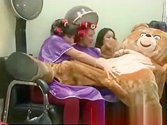 Cfnm stripper facual cumshots in hairsalon