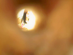 Voyuer juvenile woman in changing room