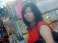 Boso Mommy in Red costume dark panty