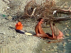 Hawt Duett Have A Fun Nice Sex Time At Nudist Beach Spycam