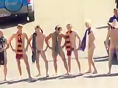 undressed rugby training