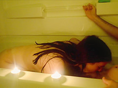 Caught Abby Having Sex In The Tub