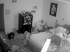 Hawt Pair fucking in Bedroom HACKING LIVECAM