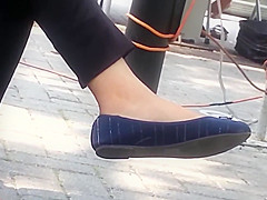 Candid dangle flats shoeplay - HOT
