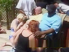 One More JOY Swingers Party in back yard!