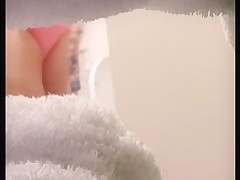 Oriental female shower voyeur hidden webcam